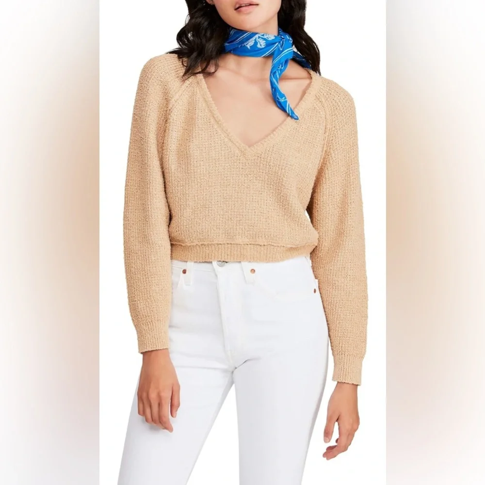 Free People V-Neck Sweater
